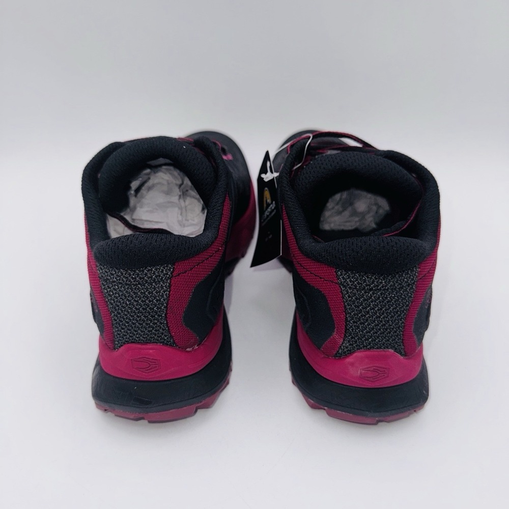 La Sportiva Karacal Trail Running Sneakers Women's Size 7 Black Pink Ortholite - Picture 13 of 16